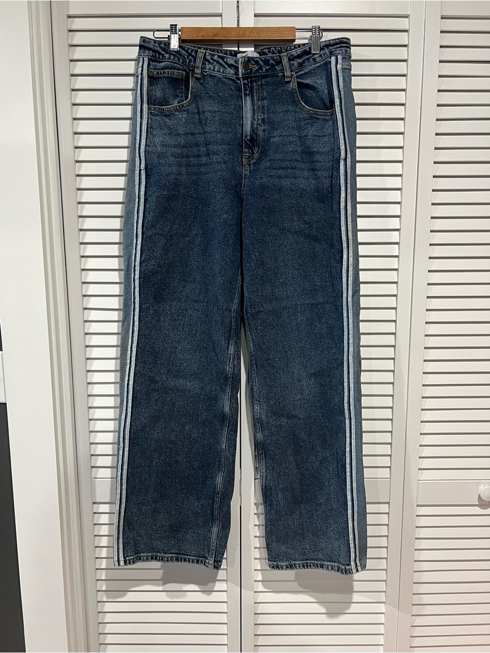 SO Dark Blue Jeans with Light Blue Side Stripes